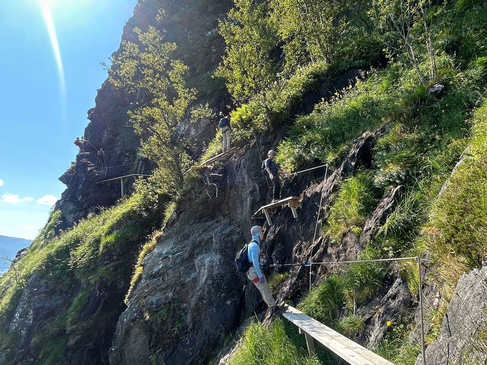 Norway-kids-on-via-ferrata Norway-kids-on-via-ferrata