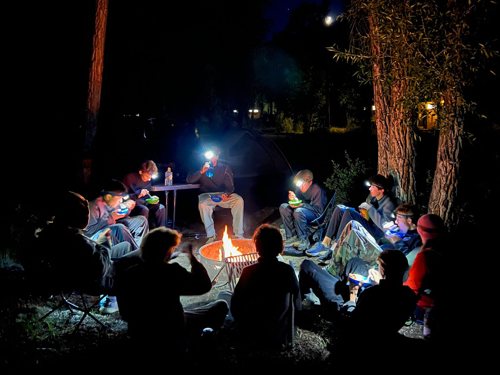 Yellowstone-kids-around-campfire Yellowstone-kids-around-campfire